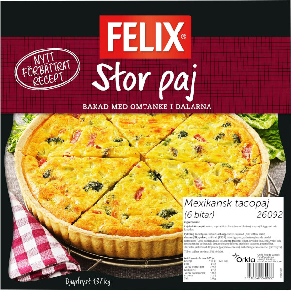 Felix Mexikansk Tacopaj