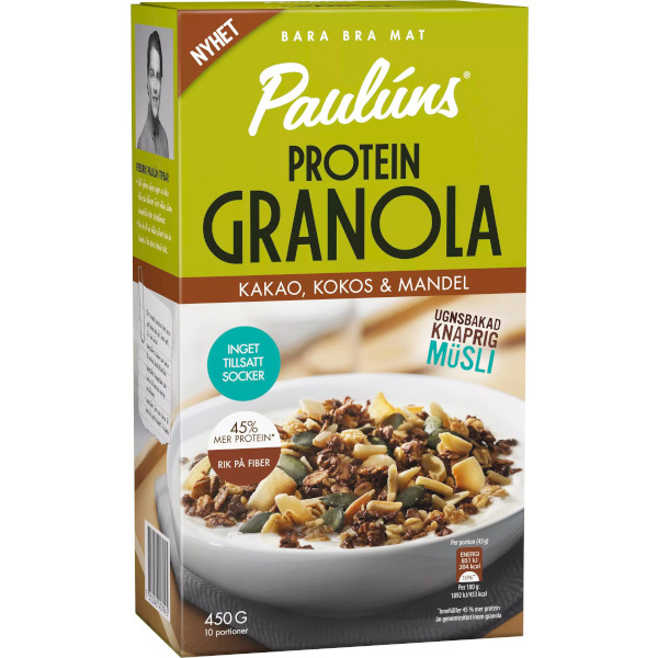 Paulúns Granola Protein Kakao/Kokos/Mandel