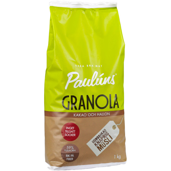 Paulúns Granola Kakao/Hallon