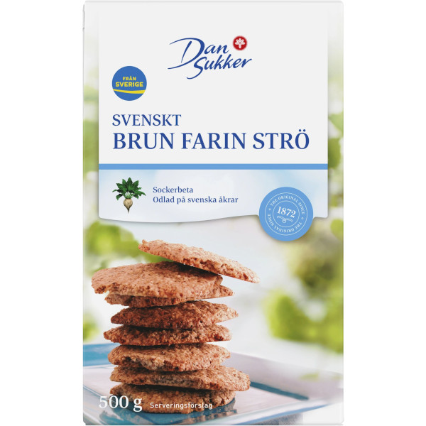 Dansukker Brun Farin Strö
