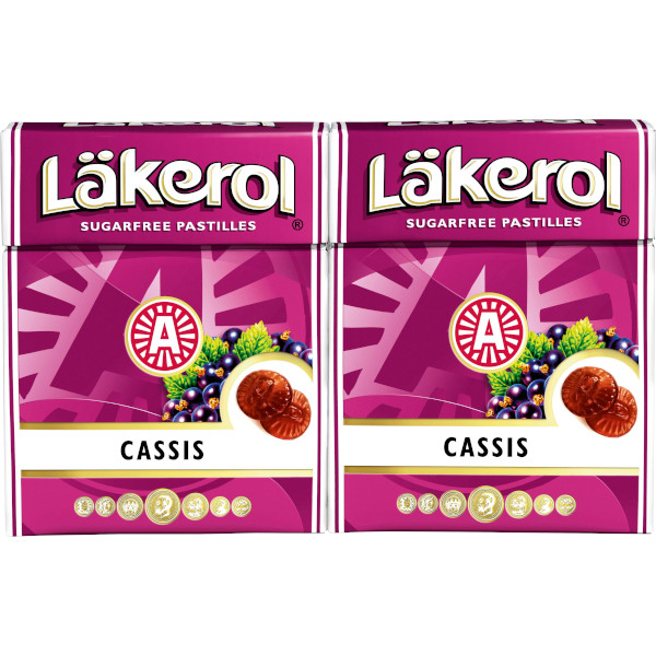 Läkerol Pastiller Cassis