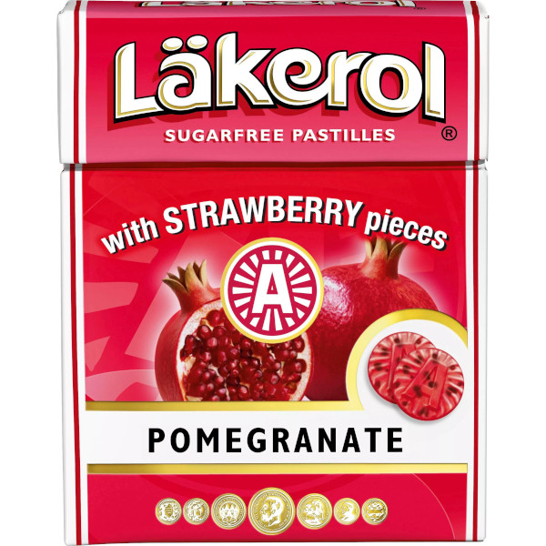 Läkerol Pastiller Pomegranate