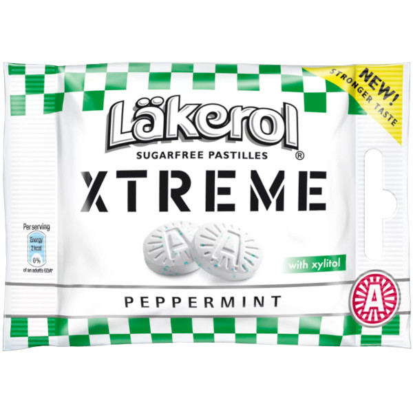 Läkerol Pastiller Xtreme Peppermint