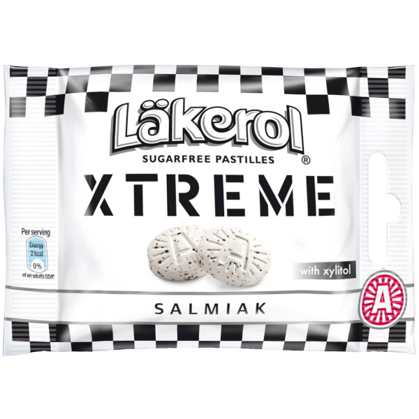Läkerol Pastiller Xtreme Salmiak