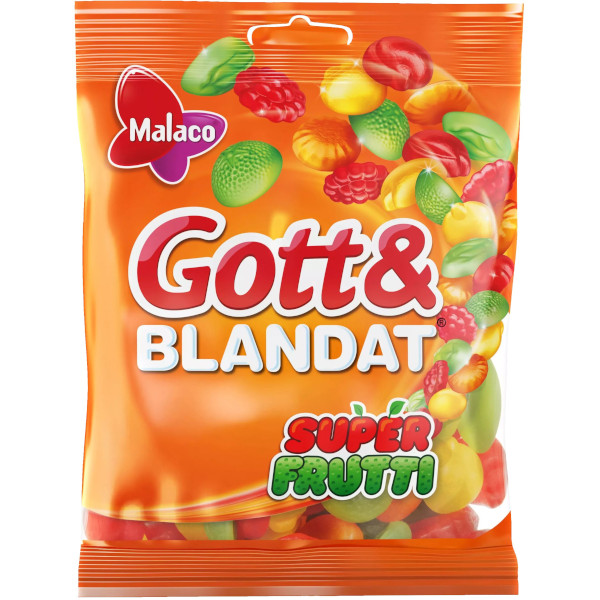 Malaco Gott & Blandat Super Frutti