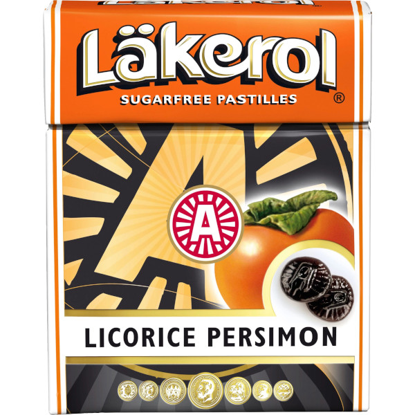 Läkerol Pastiller Licorice Persimon