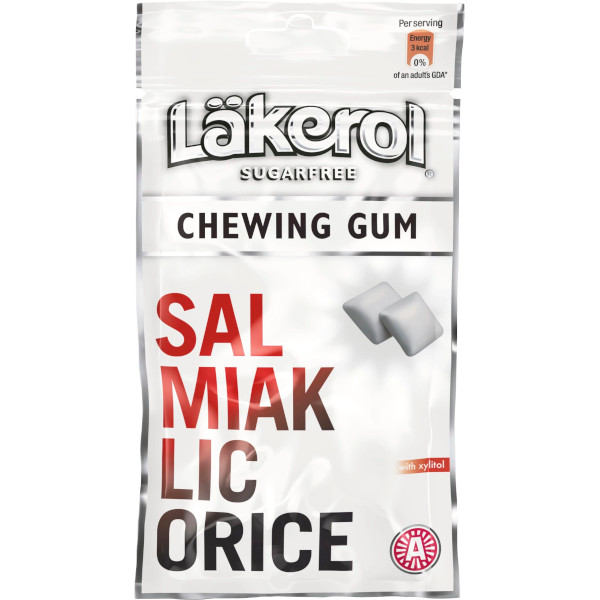 Läkerol Tuggummi Salmiak/Licorice