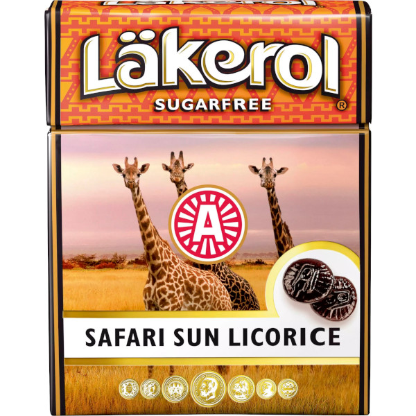 Läkerol Pastiller Safari Sun Licorice