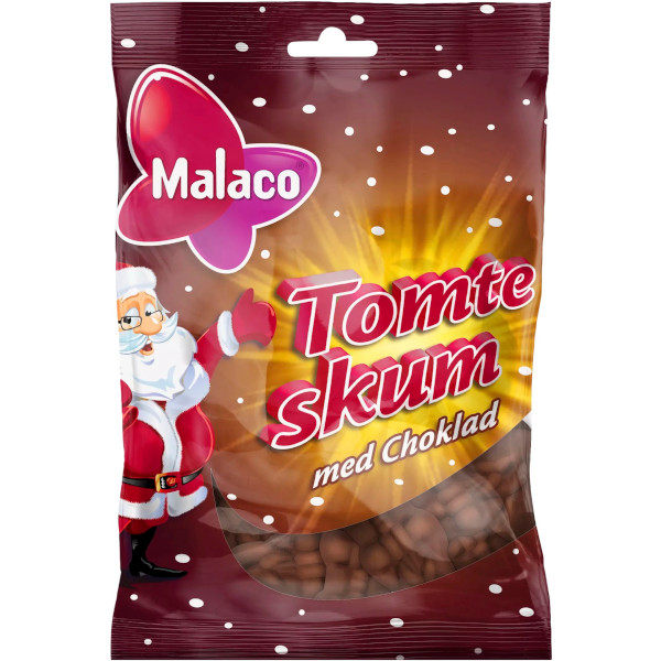 Malaco Tomteskum Choklad