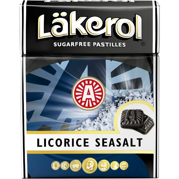 Läkerol Pastiller Licorice Seasalt