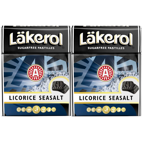 Läkerol Pastiller Licorice Seasalt