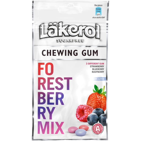 Läkerol Tuggummi Forest Berry Mix