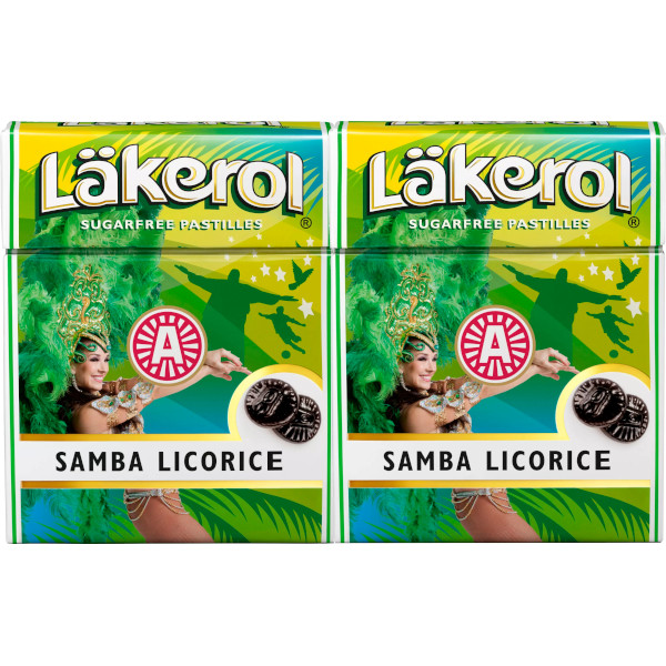 Läkerol Pastiller Samba Licorice