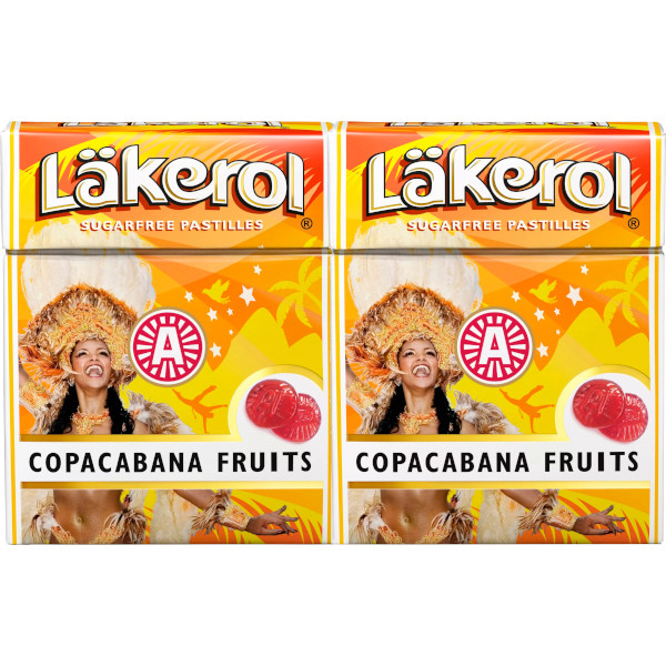 Läkerol Pastiller Copacabana Fruits