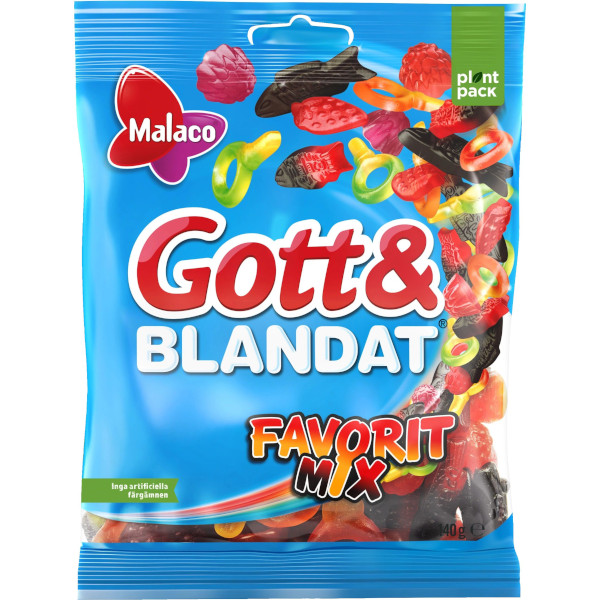 Malaco Gott & Blandat Favorit Mix