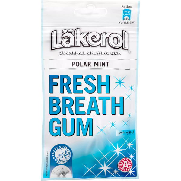 Läkerol Fresh Breath Gum Polar Mint