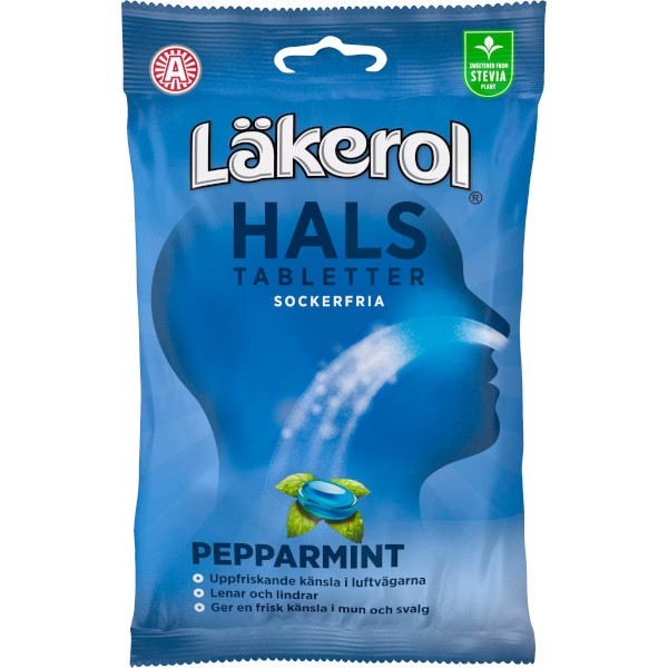 Läkerol Halstabletter Pepparmint