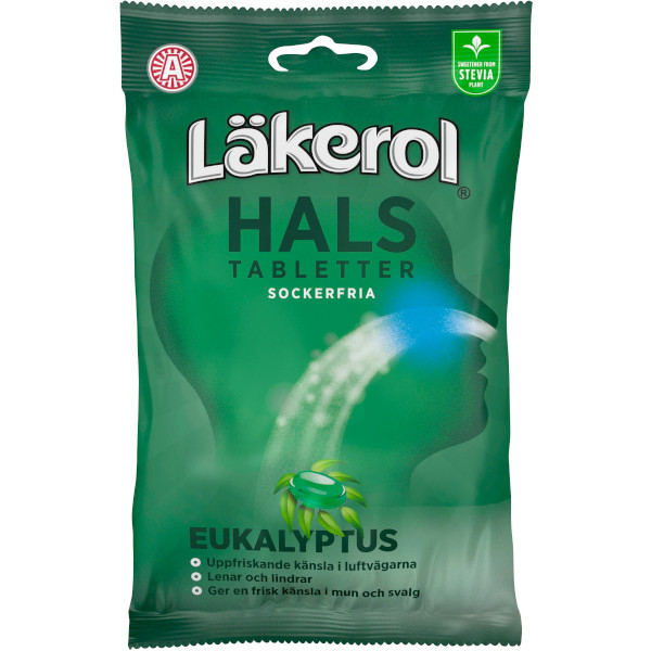 Läkerol Halstabletter Eukalyptus