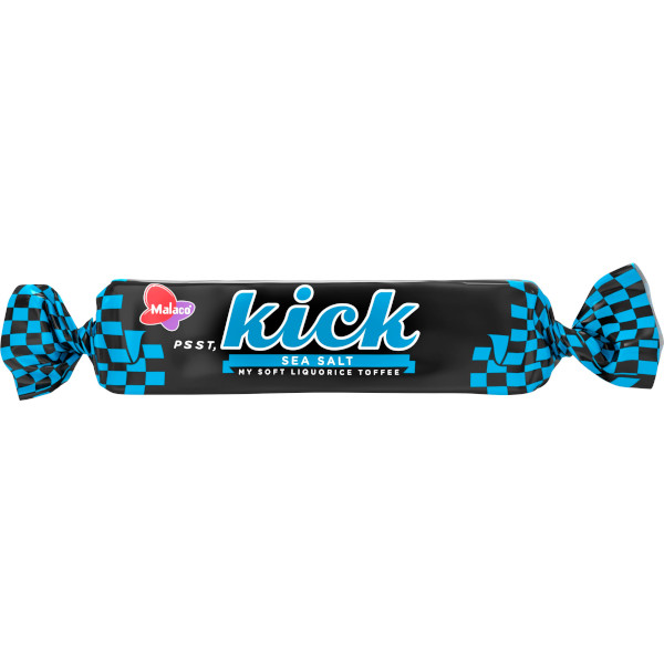 Malaco Lakritskola Kick Sea Salt