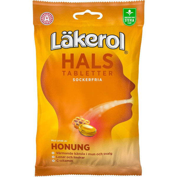 Läkerol Halstabletter Honung