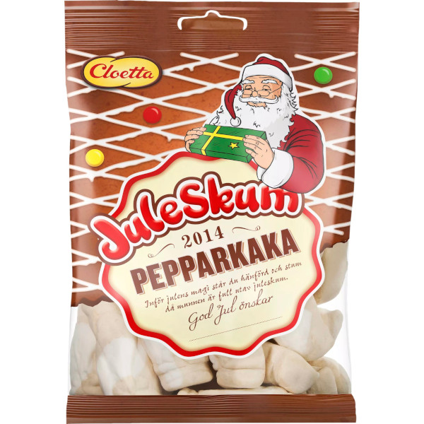 Cloetta Juleskum 2014 Pepparkaka