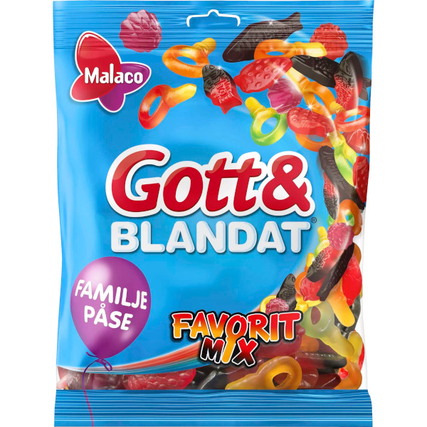 Malaco Gott & Blandat Favorit Mix