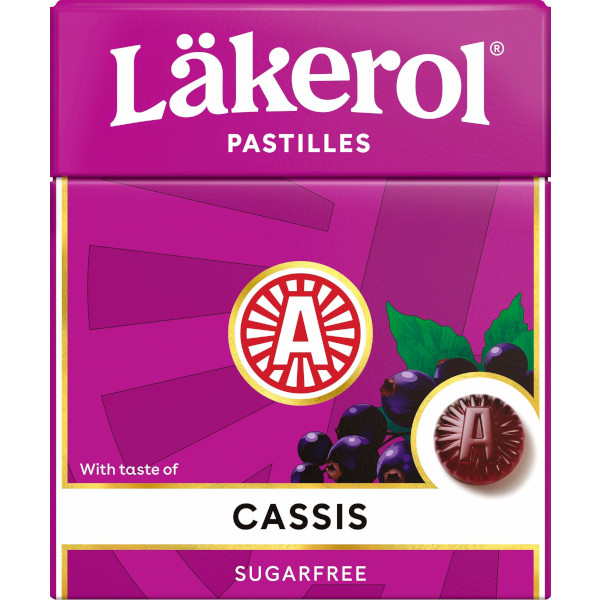 Läkerol Pastiller Cassis