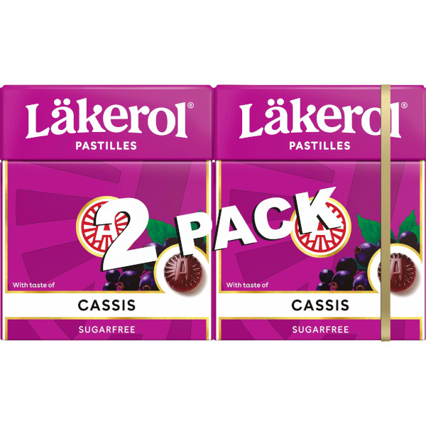 Läkerol Pastiller Cassis