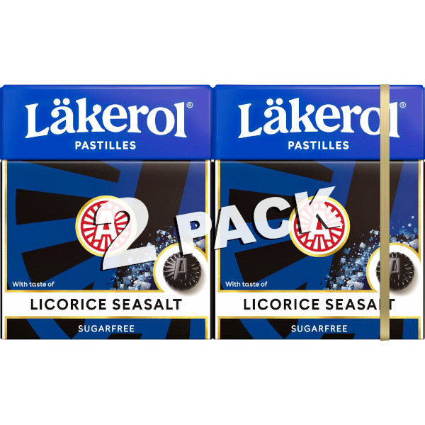 Läkerol Pastiller Licorice/Seasalt