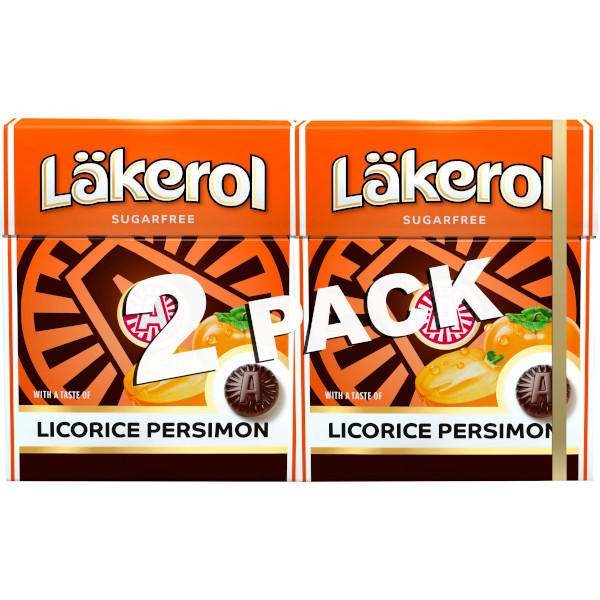 Läkerol Pastiller Licorice/Persimon