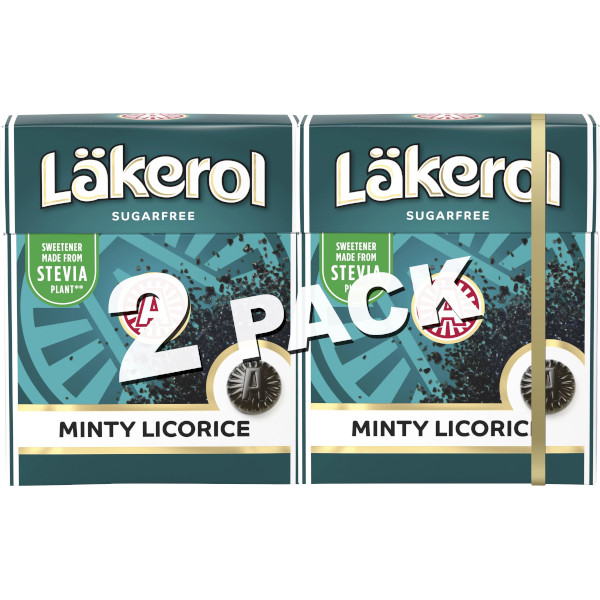 Läkerol Pastiller Minty Licorice
