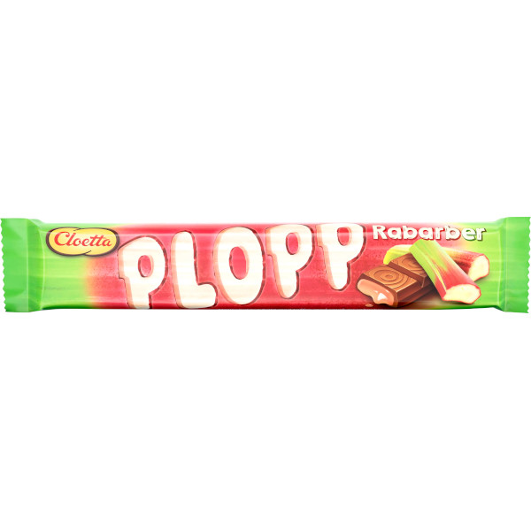 Cloetta Chokladbit Plopp Rabarber