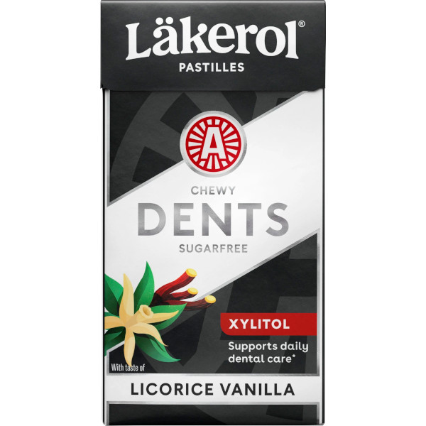 Läkerol Dents Licorice Vanilla