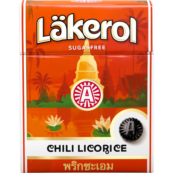 Läkerol Pastiller Chili/Licorice