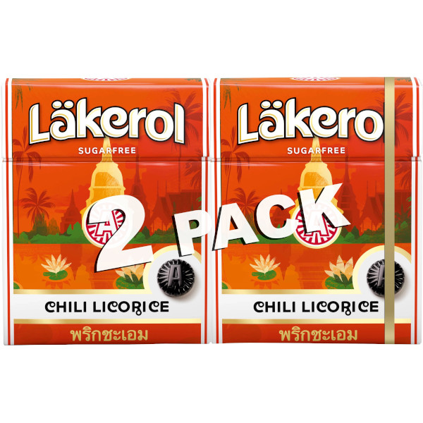 Läkerol Pastiller Chili/Licorice