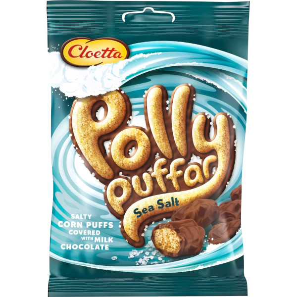 Cloetta Polly Puffar Sea Salt