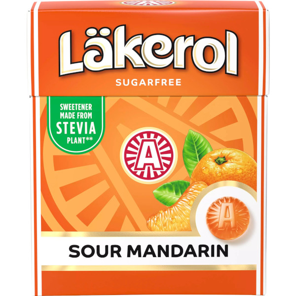 Läkerol Pastiller Sour Mandarin