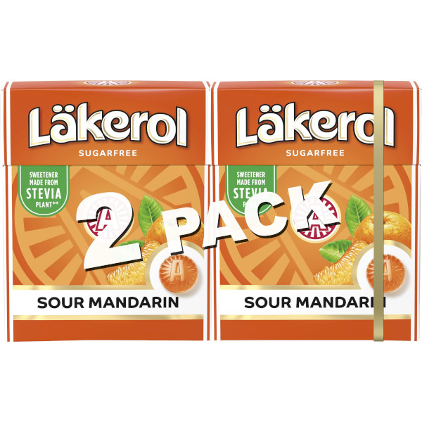 Läkerol Pastiller Sour Mandarin