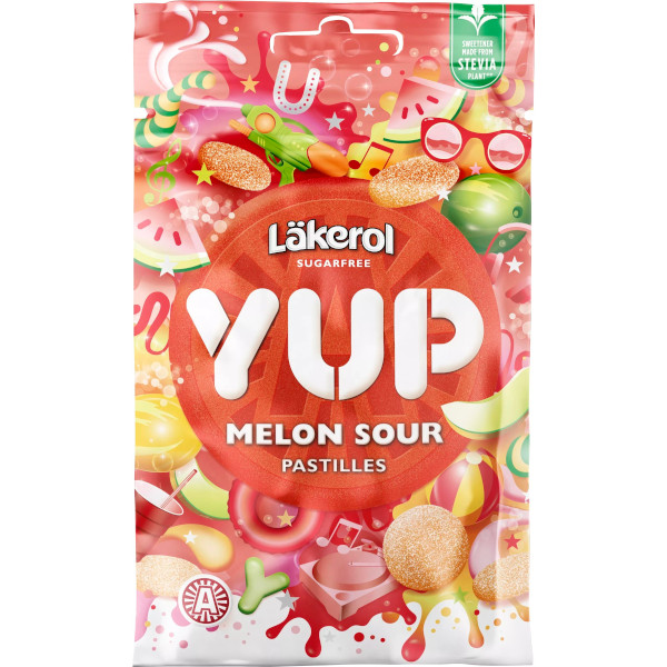 Läkerol Pastiller Yup Melon Sour