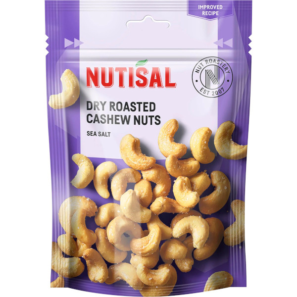 Nutisal Cashew Nuts Dry Roasted Sea Salt
