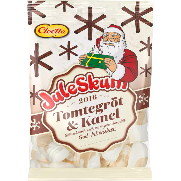 Cloetta Juleskum 2016 Tomtegröt & Kanel