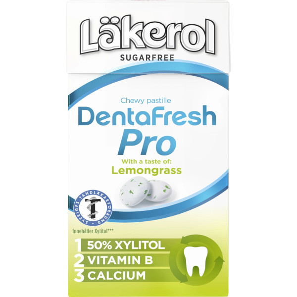 Läkerol Dentafresh Pro Lemongrass