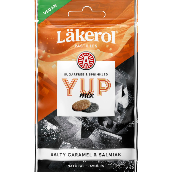 Läkerol Pastiller Yup Salty Caramel & Salmiak