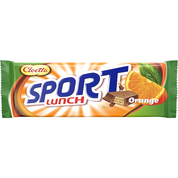 Cloetta Chokladkaka Sportlunch Orange