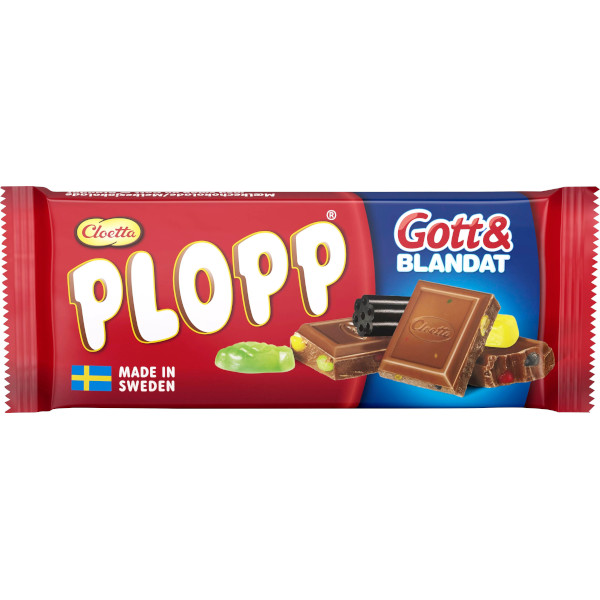 Cloetta Chokladkaka Plopp Gott & Blandat