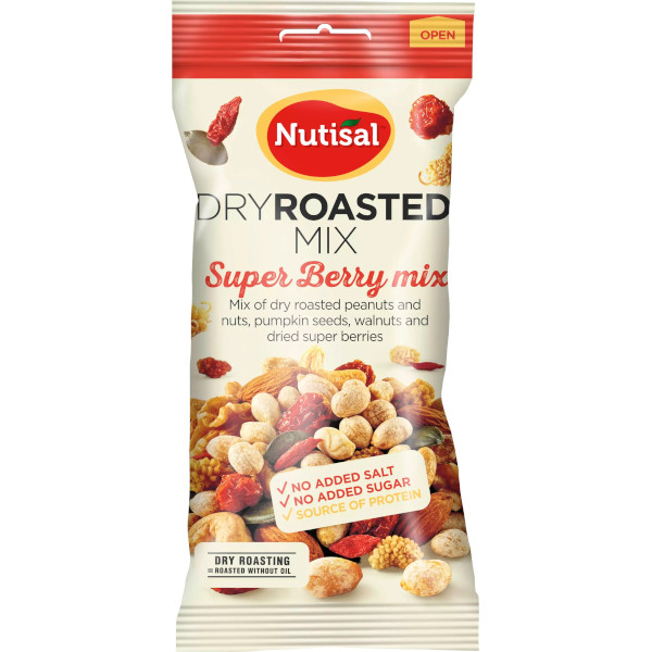 Nutisal Super Berry Mix Dry Roasted