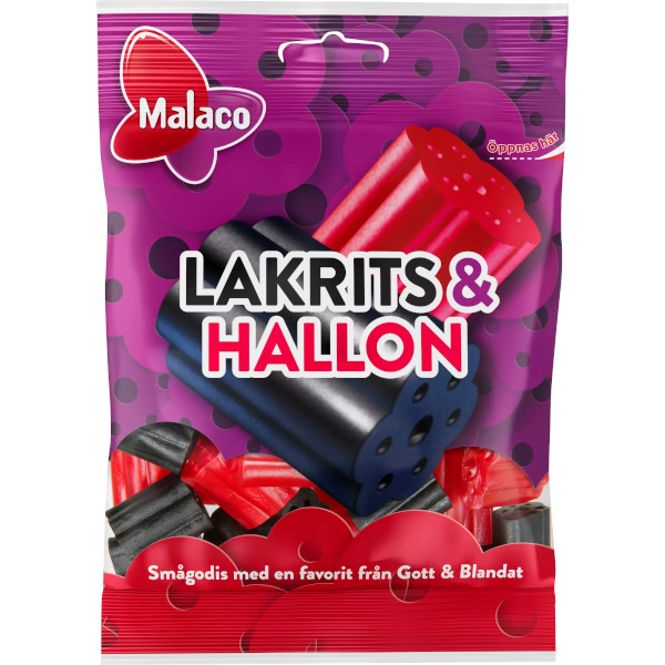 Malaco Lakrits & Hallon