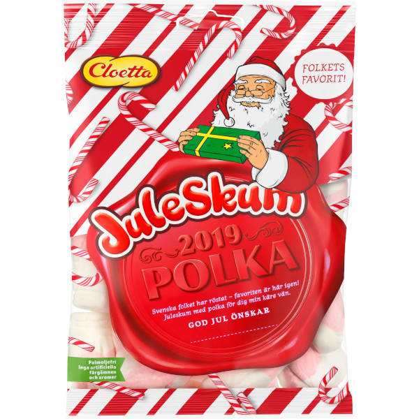 Cloetta Juleskum 2019 Polka