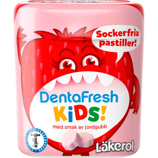 Läkerol Dentafresh Kids Jordgubb