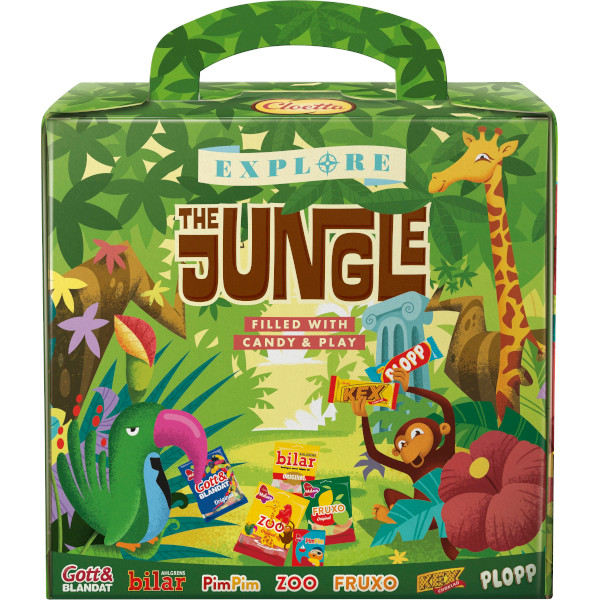 Cloetta Godisbox Explore The Jungle